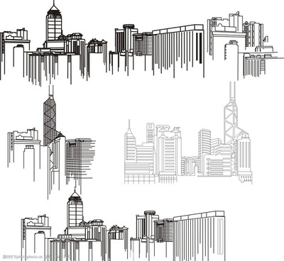 城市建筑剪影 凝固的藝術(shù)與情感的共鳴